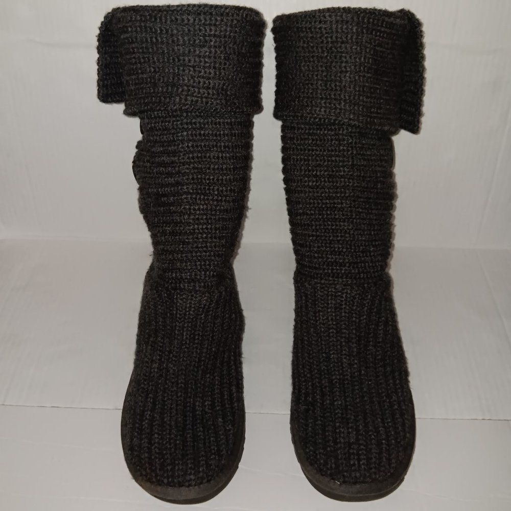 UGG WOMEN'S KNIT BOOTS - Picture 1 of 8